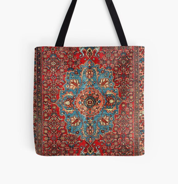 Item preview, Bidjar Antique Kurdish Northwest Persian Rug  Print designed and sold by Vicky Brago-Mitchell®.