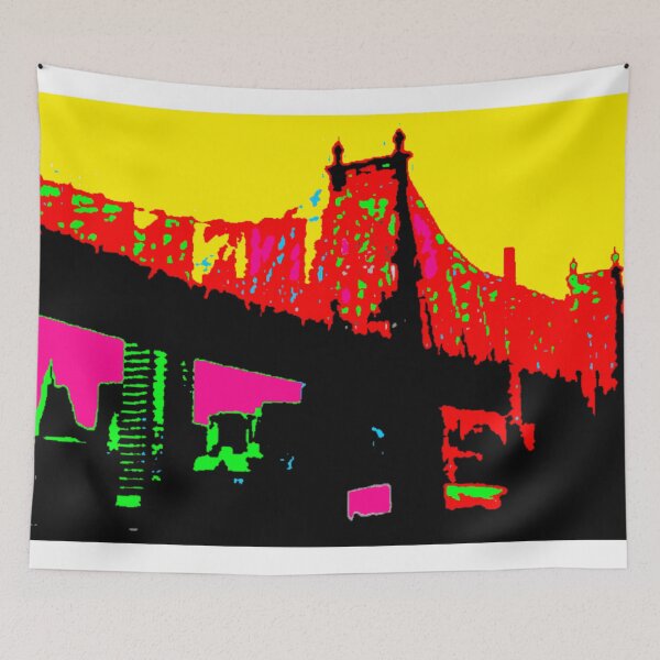 Item preview, Street POP Graffiti Abstract Contemporary Modern Chic Colors Shapes Stencil Spike ok Brooklyn Rolex Hip Hop Urban drip Dollar Sign Collage designed and sold by Reuv.