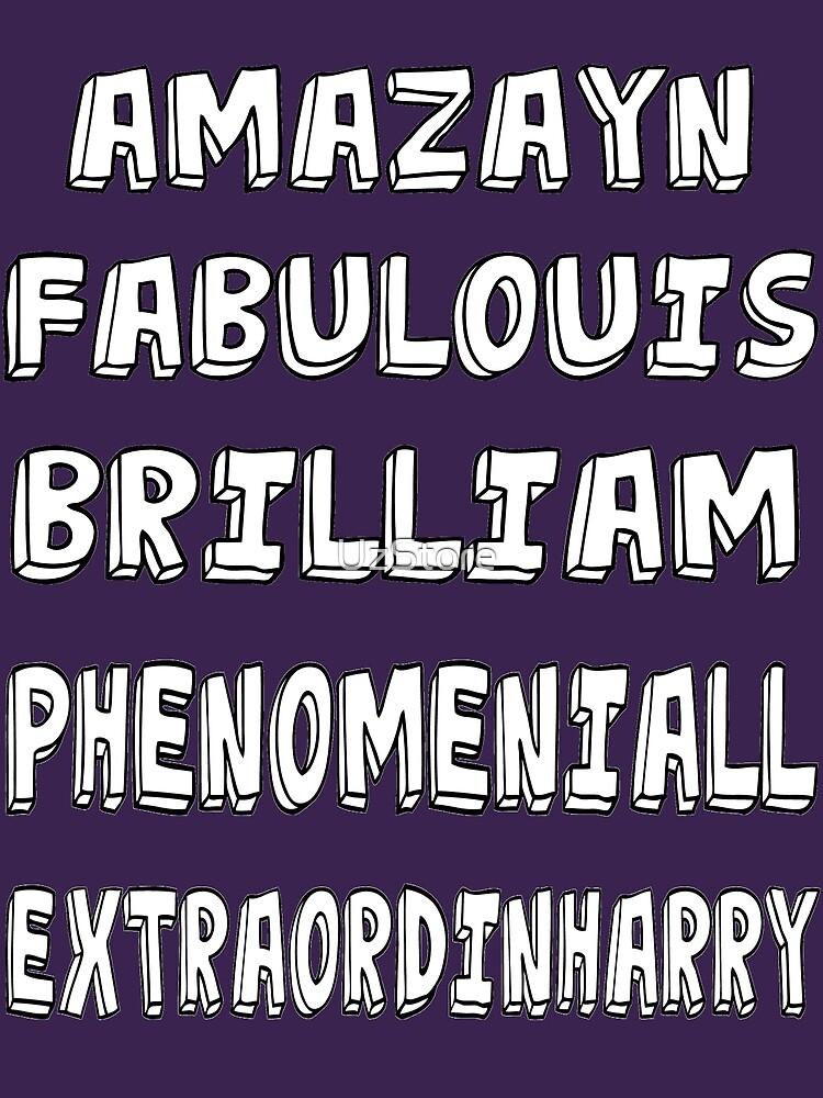 Phenomeniall Amazayn Fabulouis Brilliam Extraordinharry Greeting Card By Uzstore Redbubble