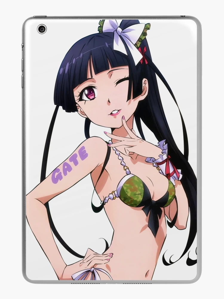 Rory Mercury Waifu - GATE Anime Sticker iPad Case & Skin by assiabaadi