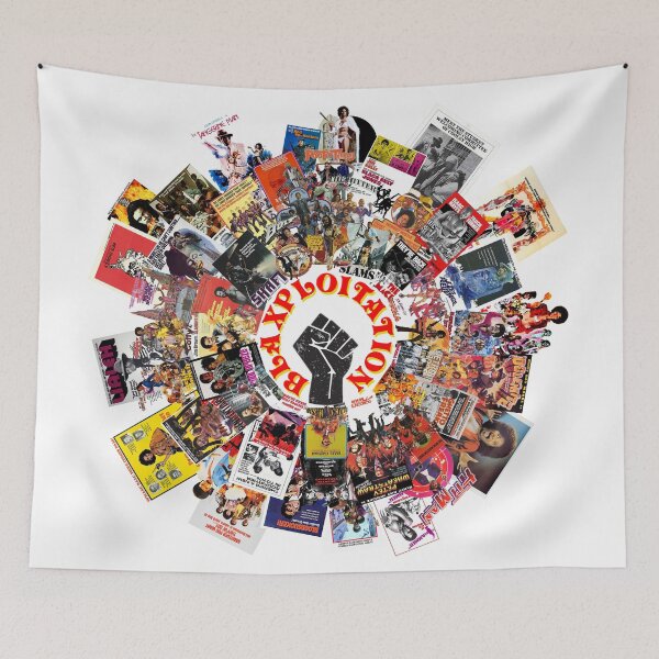 Item preview, Blaxploitation Movie Poster Collage  designed and sold by JadeHylton.