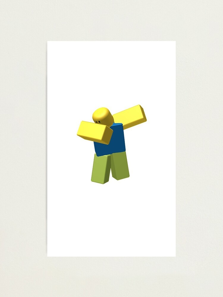 Roblox Dab Photographic Print By Gdyjth Redbubble - roblox belt texture