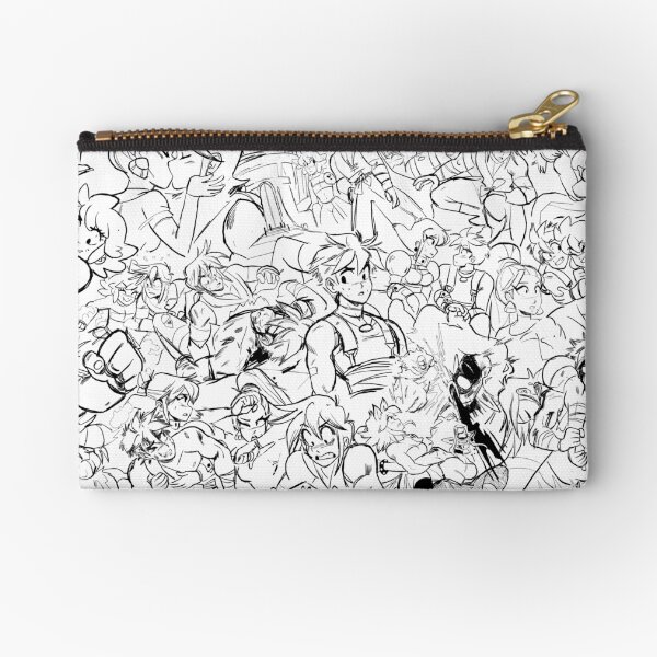 "Room of Swords" Inks Zipper Pouch