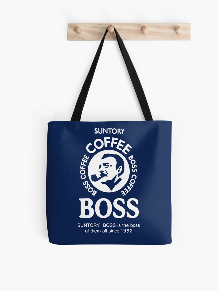 Suntory Boss Coffee Tote Bag By Kanban Redbubble