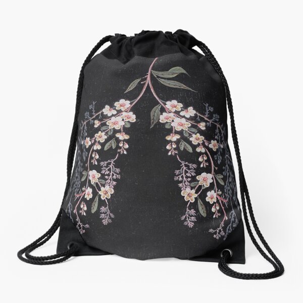 Lungs Drawstring Bag