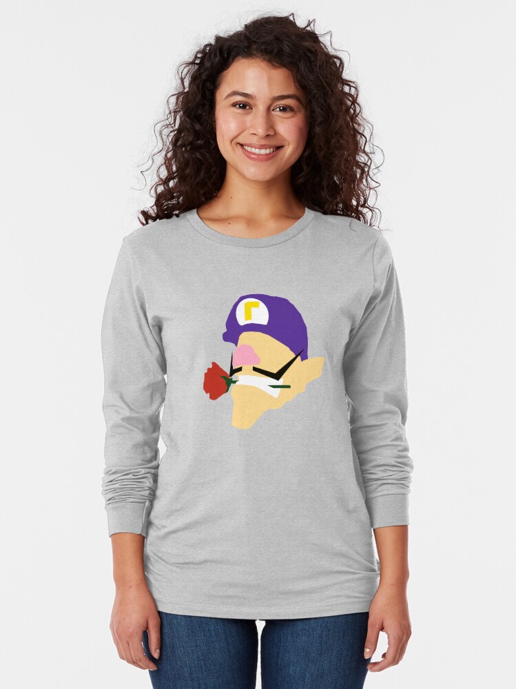 Minimalist Waluigi T Shirt By Zickang Redbubble