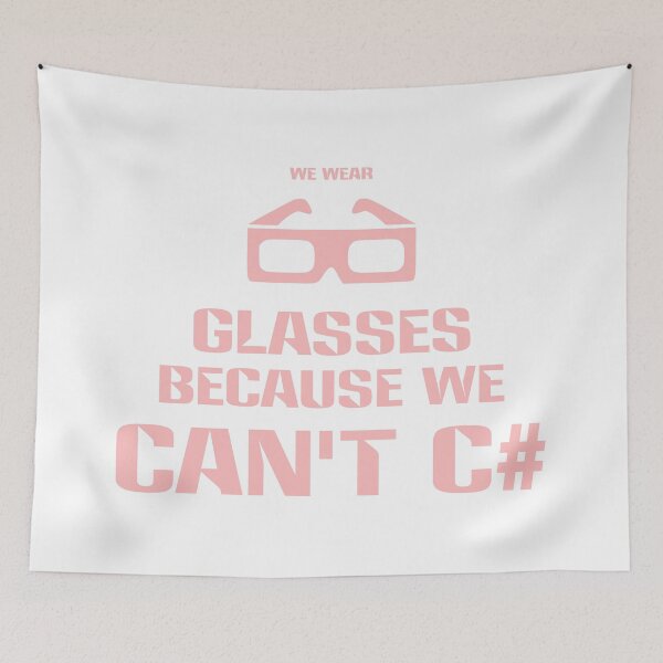 Item preview, Can't C# - Pink designed and sold by 0tdesigns.