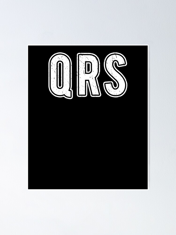"QRS Q Code Ham Radio" Poster by hadicazvysavaca Redbubble