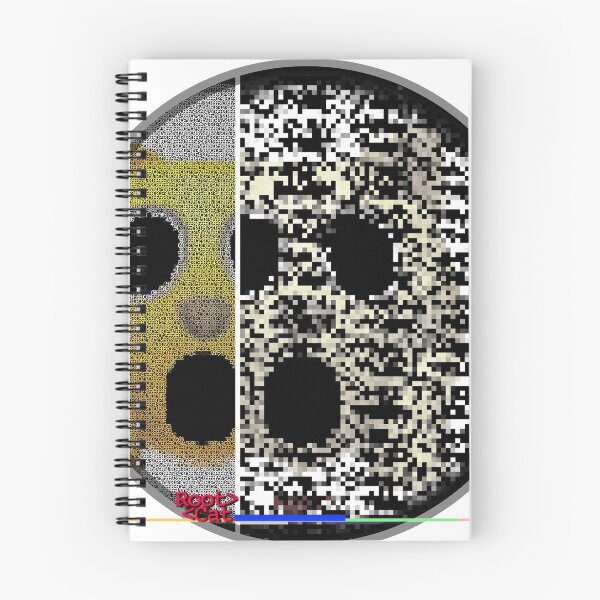 Item preview, emojii ascii ^ scarii | artii cat pixelatii designed and sold by Grimm Land.