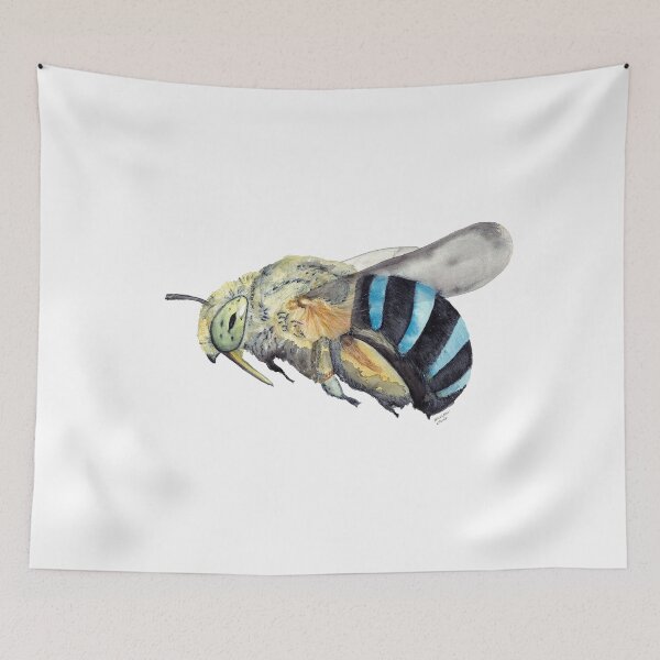 Item preview, Australian Blue-Banded Bee designed and sold by WinterOwls.