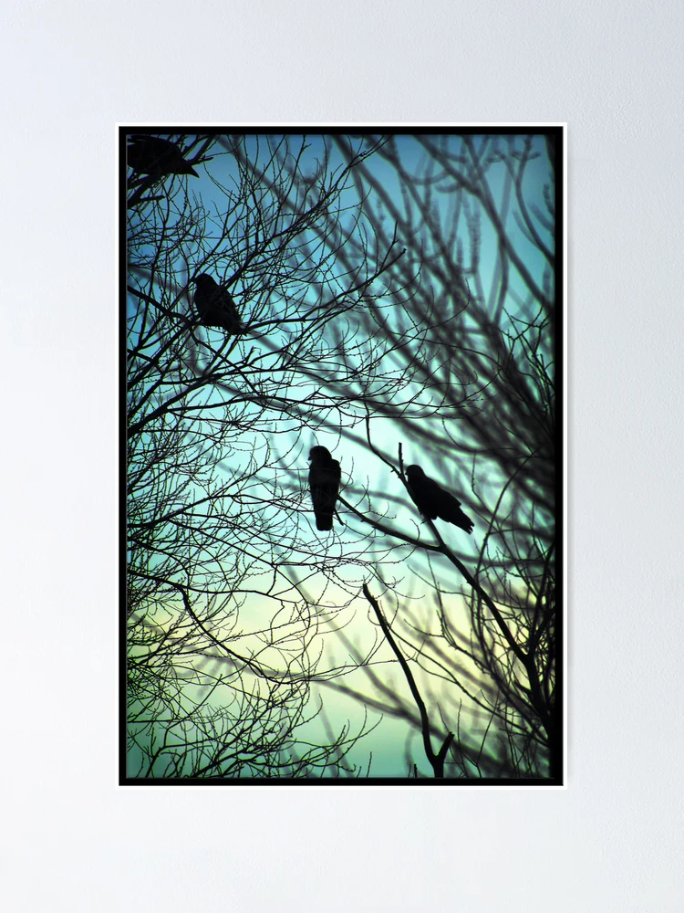 Thumbnail 1 von 3, Poster, Tree Birds designt und verkauft von Rdestruction.