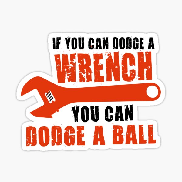 Dodge Ball Stickers Redbubble