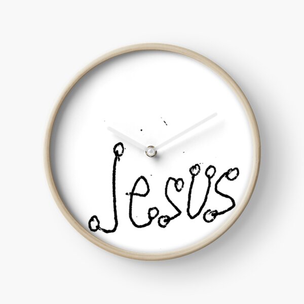 #Jesus #illustration #scribble #visuals #symbol #alphabet #sketch #chalkout #vector #old #cute #horizontal #realpeople #characters #humor #retrostyle #rebellion #inarow Clock