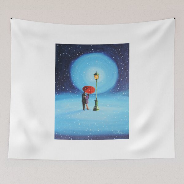 Item preview, Couple with a red umbrella designed and sold by GORDON BRUCE ART.