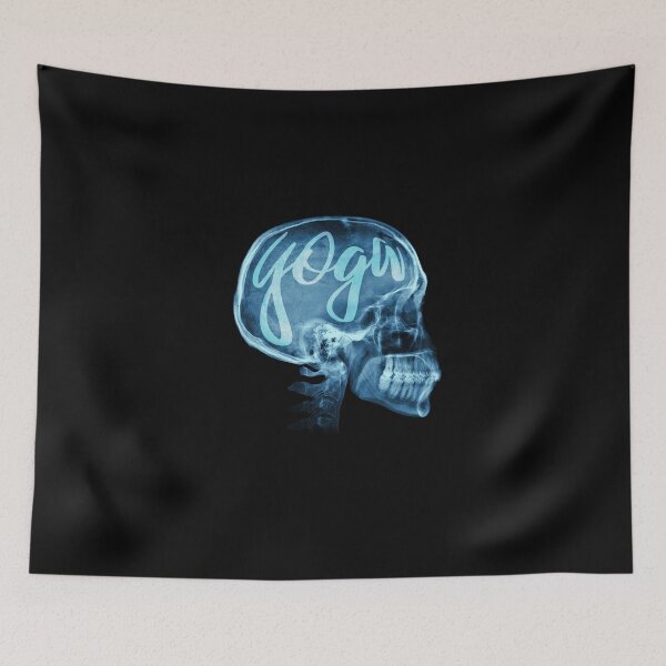 Item preview, Nothing but yoga in the head. X-Ray Yoga Brain. designed and sold by bickhofe.