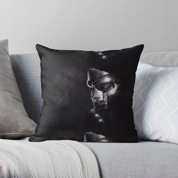 Metalface Throw Pillow