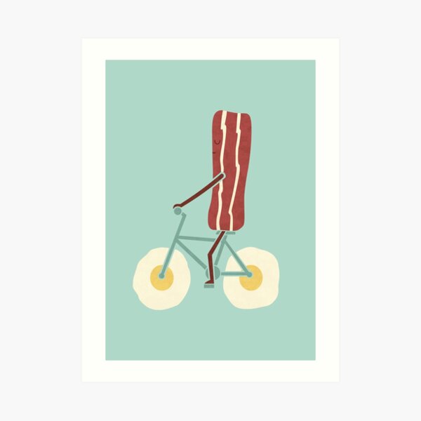 Sunny Ride Art Print
