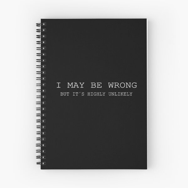 Item preview, I MAY BE WRONG BUT IT´S HIGHLY UNLIKELY! GIFT IDEA designed and sold by JamesandLuis.