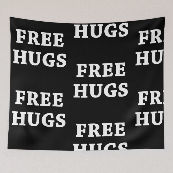 Item preview, FREE HUGS! DO YOU LOVE TO GIVE FREE HUGS? GIFT designed and sold by JamesandLuis.