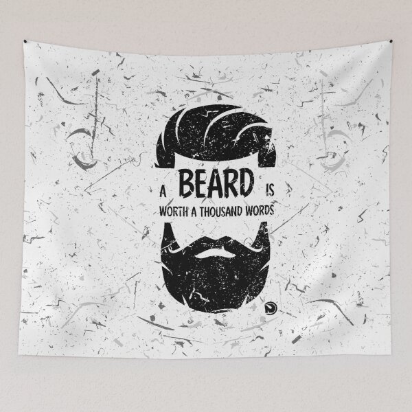 Item preview, A beard is worth a thousand words designed and sold by netrok.