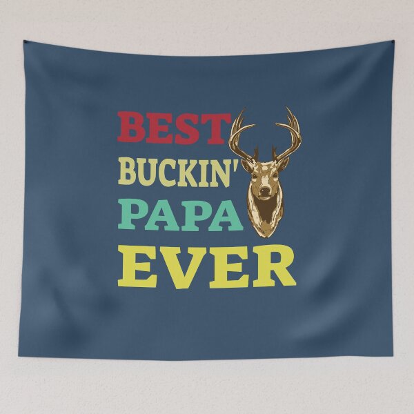 Item preview, Best Buckin' Papa Ever - Deer Hunting Bucking Dad Father Gift designed and sold by Pingestre.