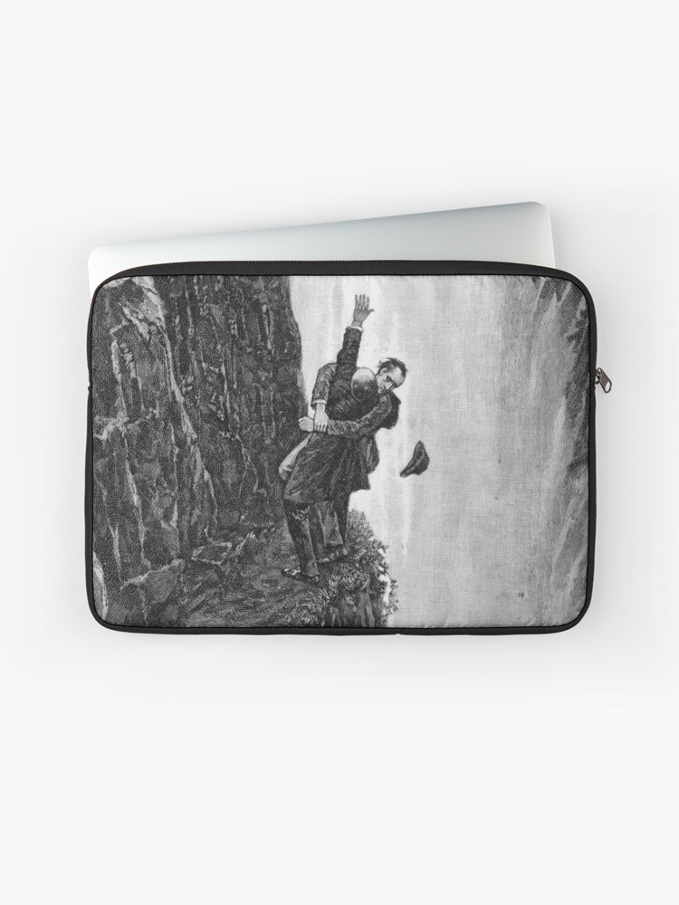 Sherlock Holmes print Reichenbach Falls by Sidney Paget