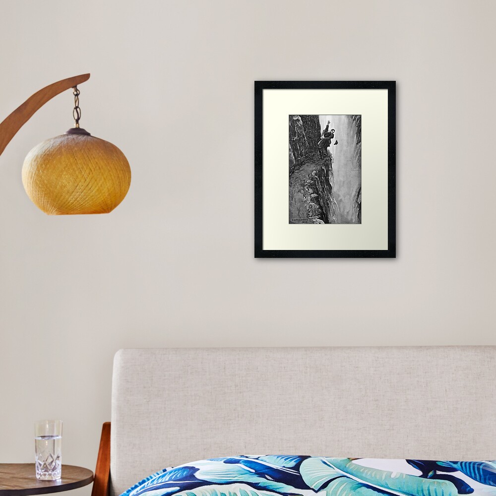 Item preview, Framed Art Print designed and sold by verypeculiar.