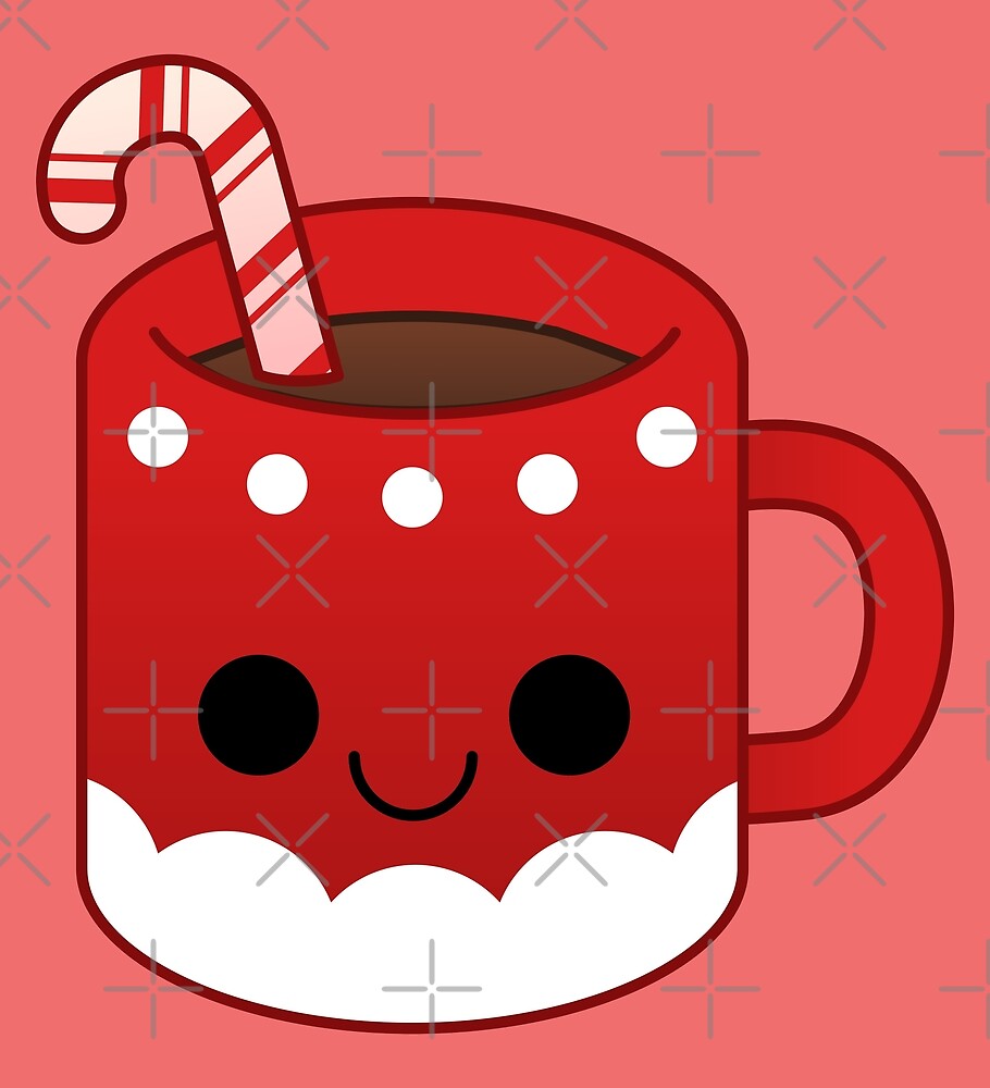 "kawaii hot cocoa" by kittybox Redbubble