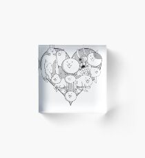Battle Cats Mural! Acrylic Block