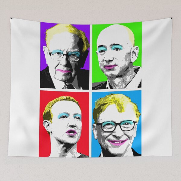 Item preview, Billionaire x 4 designed and sold by Gary Hogben.