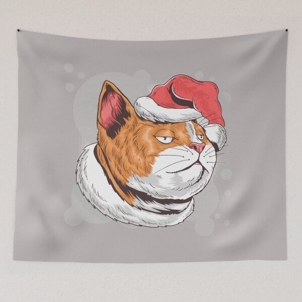 Item preview, CAT CHRISTMAS SANTA CLAUS designed and sold by fariz yuhdi.