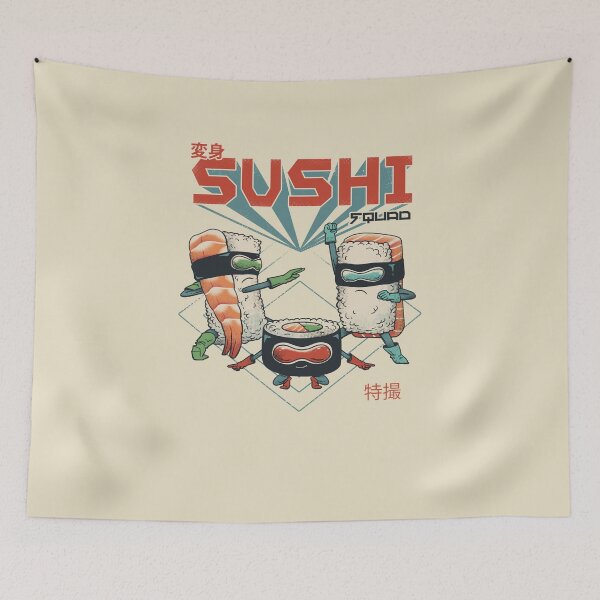 Item preview, Escuadrón de sushi designed and sold by vincenttrinidad.