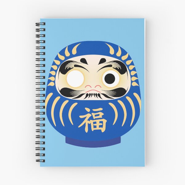 Item preview, Blue Daruma of Success designed and sold by SharpSpider.