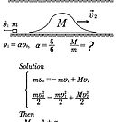 #Physics #PhysicsProblem #ProblemSolution #Mechanics #Energy #Impuls #EnergyConservation #ImpulsConservation #PhysicsLaws #text #blackandwhite #solution #then #illustration #vector #symbol #science by znamenski