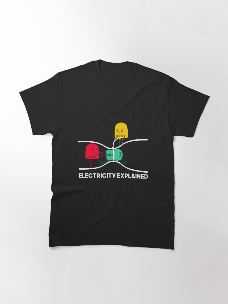 "Electricity Explained" Tshirt by shirtysphaere Redbubble