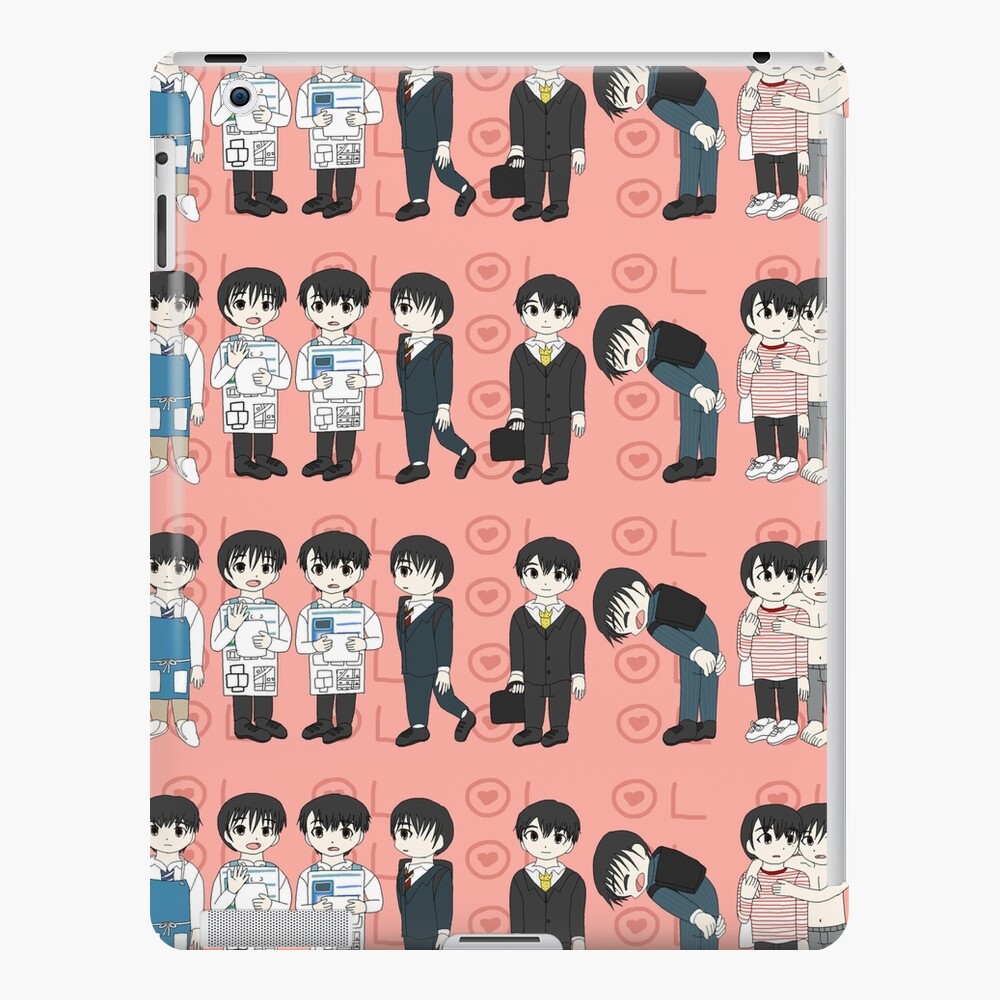 Ossan S Love Epi 4 Chibis Ipad Case Skin By Kino Chan Redbubble