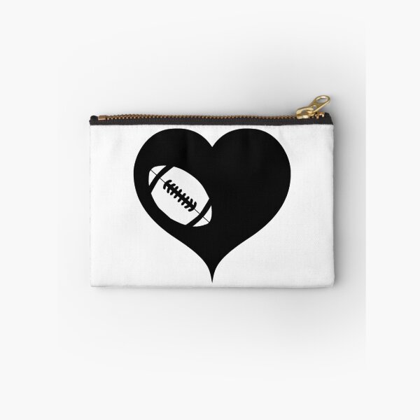 Item preview, American football heart designed and sold by RetroFuchs.