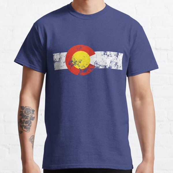 vintage colorado flag Classic T-Shirt