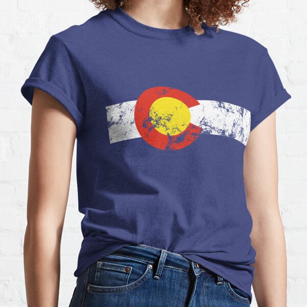 vintage colorado flag Classic T-Shirt