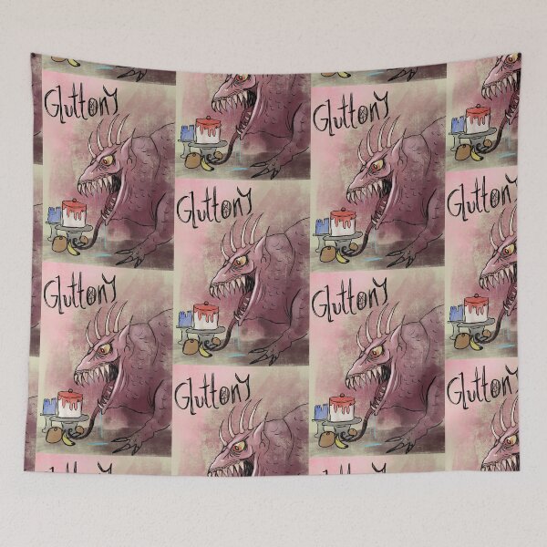 Item preview, Seven deadly sins Gluttony designed and sold by Matt Corrigan.