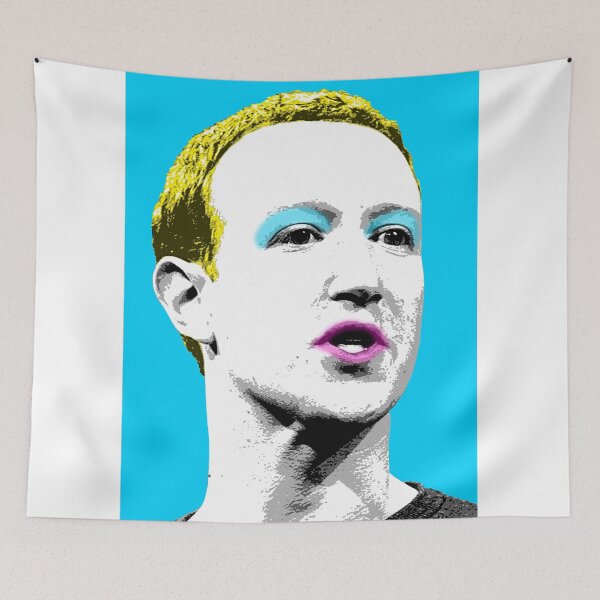 Item preview, Marilyn Zuckerberg - Blue designed and sold by Gary Hogben.