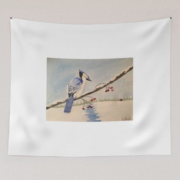Item preview, The blue bully blue jay painting  designed and sold by Ryand3574.