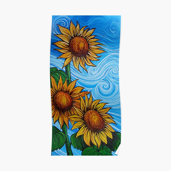 Sunflower Posters | Redbubble