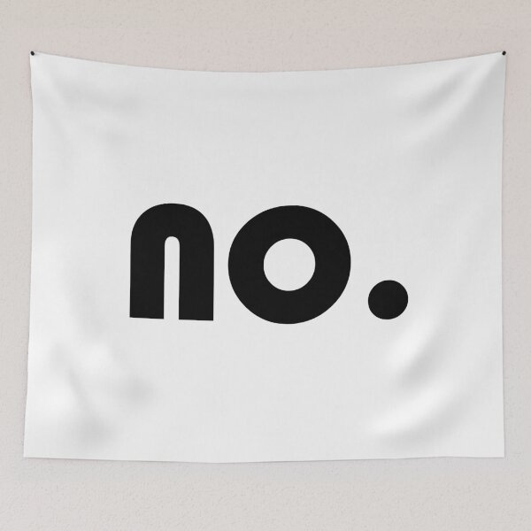 Item preview, just say no designed and sold by DidemOdemis.