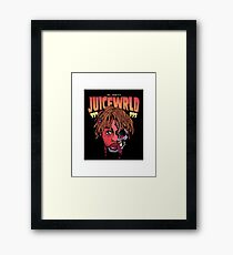 Juice wrld skull Framed Print