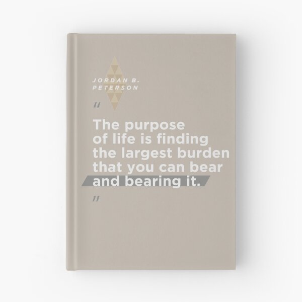 Item preview, Quotes from: Jordan B. Peterson on the Purpose of Life - Sticker, Pillow, Gifts and T-shirt designed and sold by Miscellaneous Co..