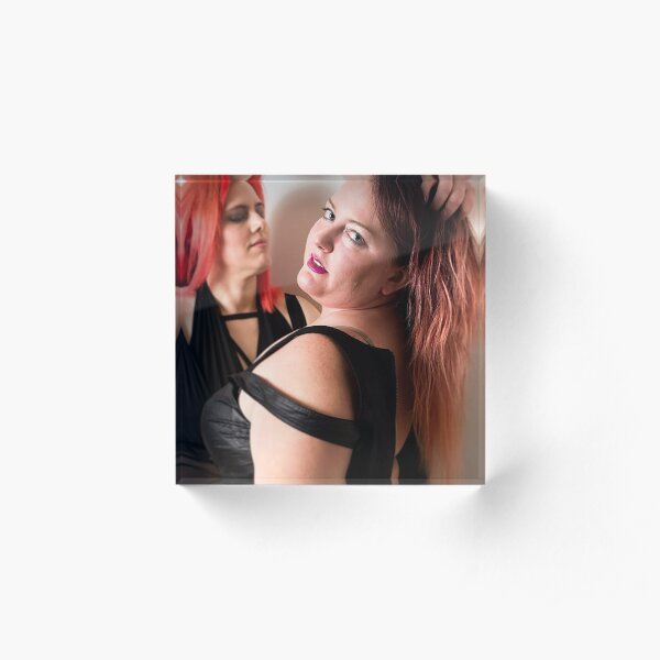 Please Look At Me Acrylic Block