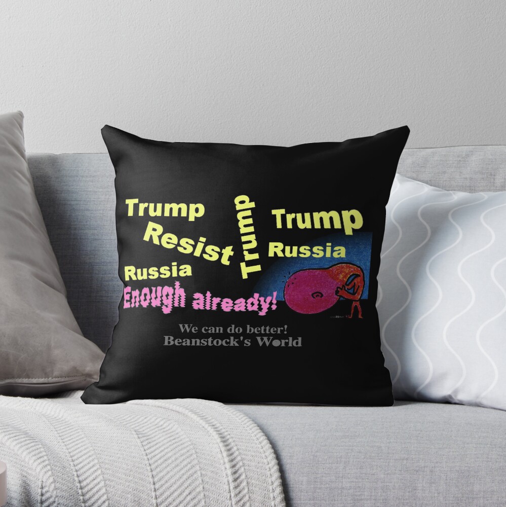 Trump Derangement Syndrome Throw Pillow