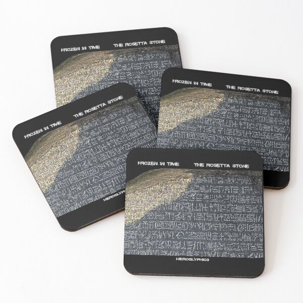 Item preview, ROSETTA STONE : Vintage Egyptian Hieroglyphics Print designed and sold by posterbobs.