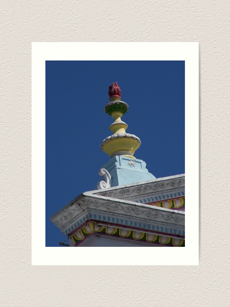 Alternate view of Key West Strand Theater Building Detail Art Print